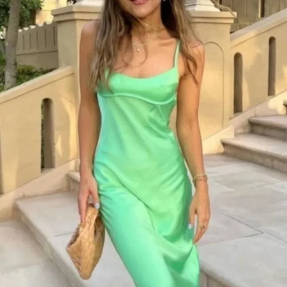 💚 ZARA Satin Slip Dress – Bloggers’ Favorite – Brand New with Tags 💚 - Picture 11 of 12